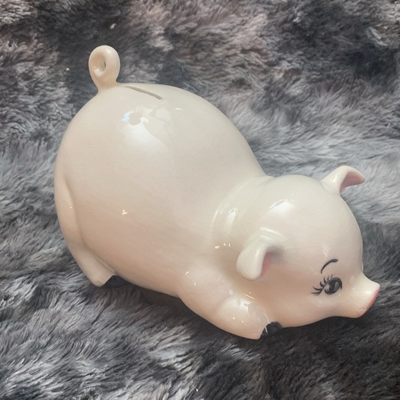 Vintage Piggy Bank Ceramic Pig - Picture 3 of 16